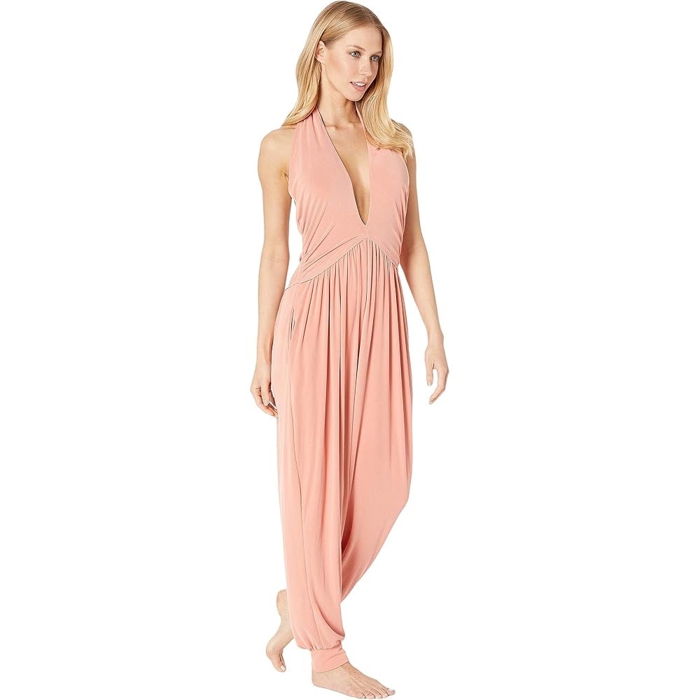 FP Movement Free People No Contest Jumpsuit Halter Neck XS Desert Crossing